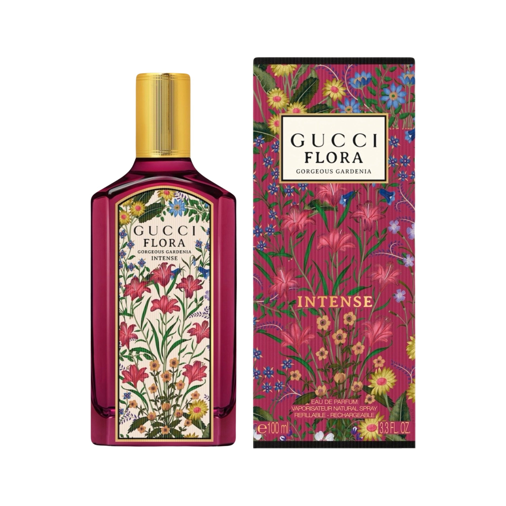 Flora Gorgeous Gardenia EDP Intense Spray For Women 3.3oz/100ml