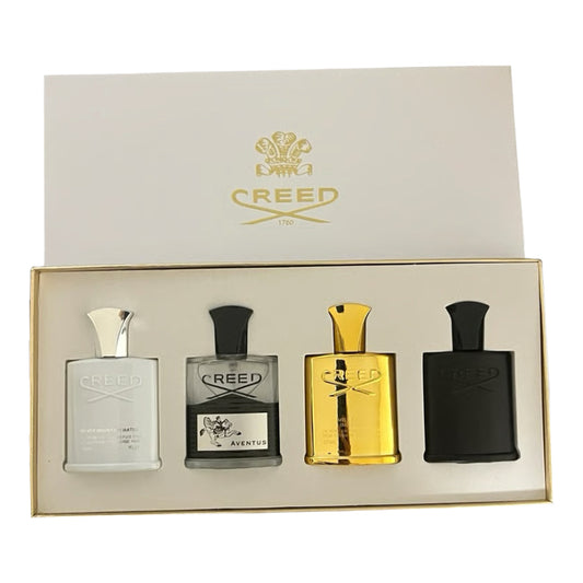 Creed Men’s Luxury Fragrance Gift Set – 4 x 30ml Bottles