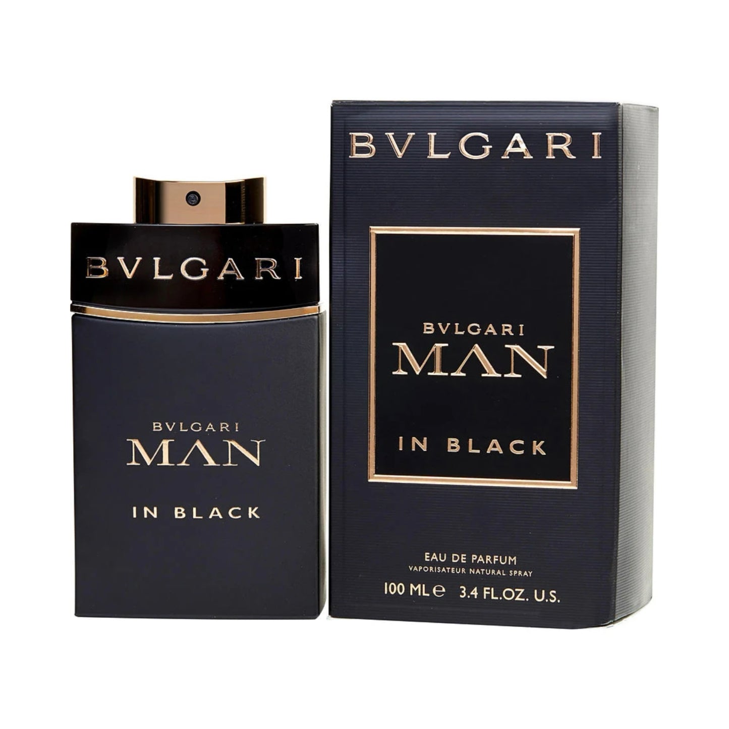 Bvlgari Man in Black EDP Spray For Men 3.4oz/100ml