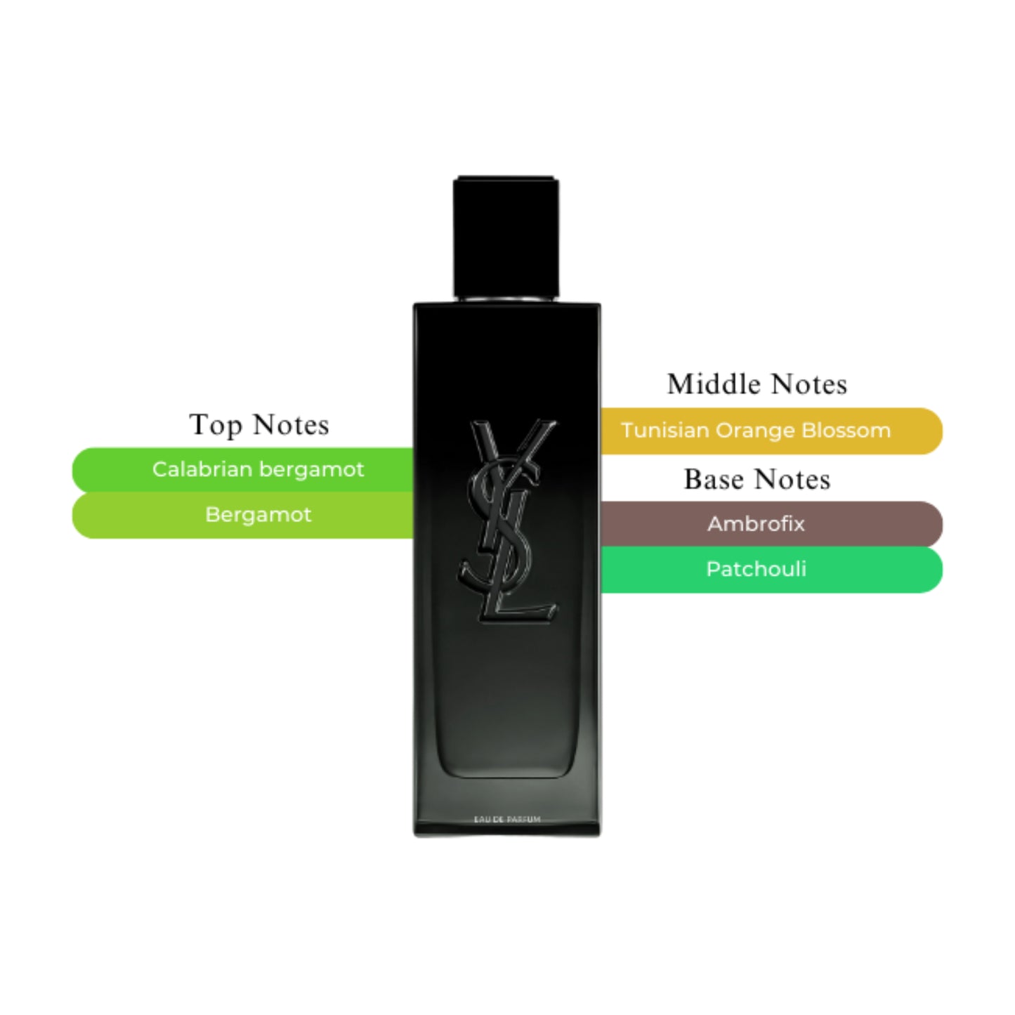 YSL Myslf EDP Spray For Men 3.3oz/100ml