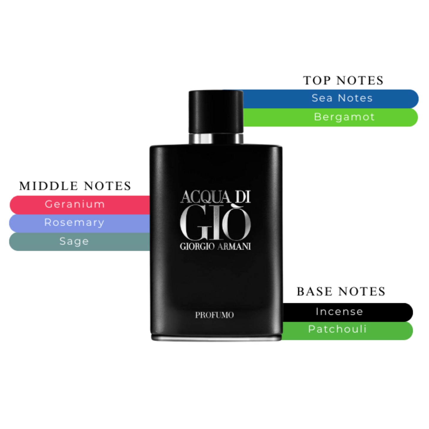 GA Acqua di Gio Profumo Mens EDP Spray 2.5oz/75ml