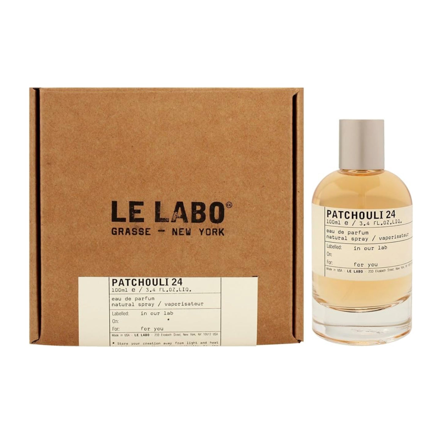 Le Labo Patchouli 24 EDP Spray Unisex 3.4oz/100ml